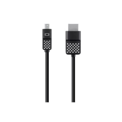 Belkin - Adapter cable - Mini DisplayPort male to HDMI male - 12 ft - black - 4K support