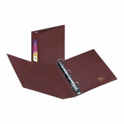 Avery® Heavy-Duty 3-Ring Binder With Locking One-Touch EZD™ Rings, 2" D-Rings, Maroon