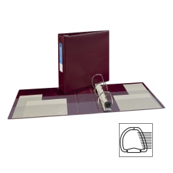 Avery® Heavy-Duty 3-Ring Binder With Locking One-Touch EZD™ Rings, 3" D-Rings, 45% Recycled, Maroon
