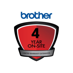 Brother Warranty/Support - 4 Year Extended Warranty (Upgrade) - Warranty