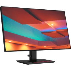 Lenovo ThinkVision P27h-20 27" Class WQHD LCD Monitor - 16:9 - Raven Black - 27" Viewable - In-plane Switching (IPS) Technology - WLED Backlight - 2560 x 1440 - 16.7 Million Colors - 350 Nit Typical - 4 msExtreme Mode - 60 Hz Refresh Rate - HDMI