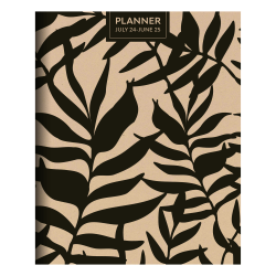 2024-2025 TF Publishing Medium Monthly Planner, Foliage, 8" x 6-1/2", July To June