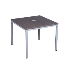 Boss Office Products Simple System Square Conference Table, 29-1/2"H x 36"W x 36"D, Driftwood