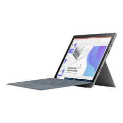 Microsoft Surface Pro 7+ Tablet - 12.3" - Intel Core i5 11th Gen i5-1135G7 Quad-core 2.40 GHz - 8 GB RAM - 256 GB SSD - Windows 10 Pro - Platinum  - 2736 x 1824  - 5 Megapixel Front Camera - 15 Hour Maximum Battery