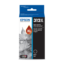 Epson® 312XL Claria® High-Yield Photo Black Ink Cartridge,T312XL120-S
