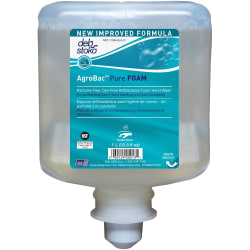 1 Liter Refill AgroBac Pure Foam Wash Manual Cartridge - Unscented (6/Carton) - 1.06 quart - Bacteria Remover - AGB1L
