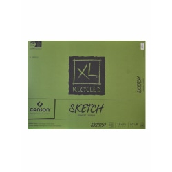 Canson XL Sketch Pads, Fold-Over, 18" x 24", 50 Sheets, Pack Of 2