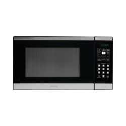 Danby 1.1 Cu. Ft. Countertop Microwave, Black/Silver