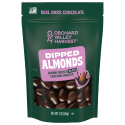 Orchard Valley Harvest Dipped Almond GF Non-GMO, 5 oz, 6 ct, 2 pk
