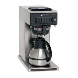 BUNN 12-Cup Thermal Commercial Coffee Brewer, Silver