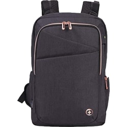 SwissDigital KatyRose Massage Business Backpack With 15.6" Laptop Pocket, Gray