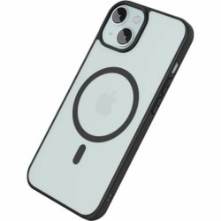 PEEL The Super Thin Bumper Case for iPhone 15 - For Apple iPhone 15 Smartphone - Black - Translucent, Matte - I1561BUMPERBLACK