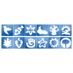 Roylco Mindfulness Tracers, Pack Of 12