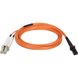 Eaton Tripp Lite Series Duplex Multimode 62.5/125 Fiber Patch Cable (MTRJ/LC), 3M (10 ft.) - Patch cable - N31403M
