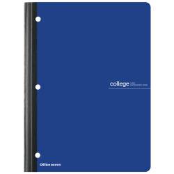 Office Depot® Brand Composition Book, 8-1/2" x 11", College Ruled, 80 Sheets, Blue