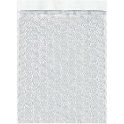 Partners Brand Self-Seal Bubble Pouches, 5" x 8", Clear, Case Of 450