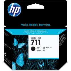 HP 711 Black Ink Cartridge, CZ133A