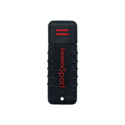 Centon DataStick Sport - USB flash drive - 128 GB - USB 2.0 - black
