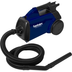 Sanitaire Professional Extend Canister Vacuum - 2.60 quart - Bagged - Wand, Floor Tool, Upholstery Tool, Crevice Tool, Dusting Brush, Nozzle, Combination Floor Nozzle - 10" Cleaning Width - Carpet, Bare Floor - 20 ft Cable Length - HEPA