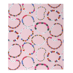 Top Flight Fashion 2-Pocket Folder, 9-7/8" x 11-13/16", Bracelets