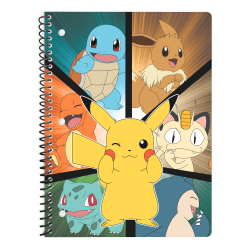 Pokemon Single Subject Wide Ruled Notebook, 70 Sheets