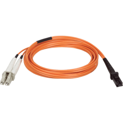 Tripp Lite 2M Duplex Multimode 62.5/125 Fiber Optic Patch Cable MTRJ/LC 6' 6ft 2 Meter, N31402M
