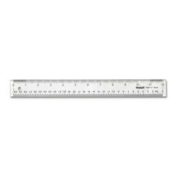 Westcott Acrylic See-Through Ruler, 12"