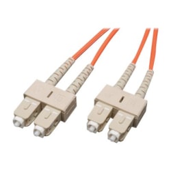 Eaton Tripp Lite Series Duplex Multimode 62.5/125 Fiber Patch Cable (SC/SC), 7M (23 ft.) - Patch cable - SC multi-mode (M) to SC multi-mode (M) - 7 m - fiber optic - duplex - 62.5 / 125 micron - orange
