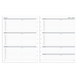 2027 TUL® Discbound Weekly Planner Refill Pages Set, Letter Size, January To December, Total Qty 1, TULLTFLRTIMERY27