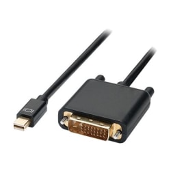 4XEM 6 Ft Mini DisplayPort Male to DVI Male - 6 ft DVI/Mini DisplayPort Video Cable  - 4XMDPDVI6