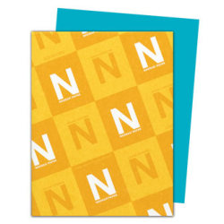 Neenah® Astrobrights® Bright Color Copier Paper, Letter Size (8 1/2" x 11"), Ream Of 500 Sheets, 24 Lb, 30% Recycled, Terrestrial Teal