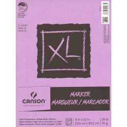 Canson XL Series Marker Pad, 9" x 12", 100 Sheets