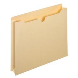 Pendaflex File Pockets, Reinforced, Expanding, Letter Size, Manila, Pack Of 10