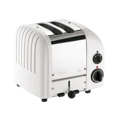 Dualit® NewGen Extra-Wide-Slot Toaster, 2-Slice, White