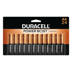 Duracell® Coppertop AA Alkaline Batteries, Pack Of 24