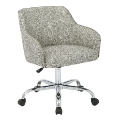 Office Star™ Avenue Six Bristol Task Chair, Mesh, Veranda Pewter/Silver