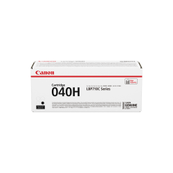 Canon CRG-040HBLK Original High Yield Laser Toner Cartridge - Black Pack - 12500 Pages