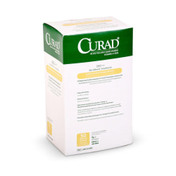 CURAD® Sterile Overwrap Xeroform Gauze, 5" x 9", White, Pack Of 200