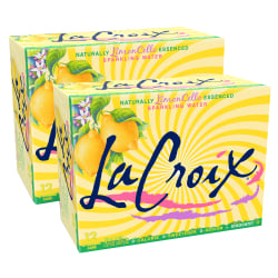 LaCroix Sparkling Water, Limoncello, 12 Oz., 2 Cases Of 12 Cans