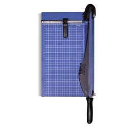 United Professional Guillotine Paper Trimmer, T14P, 14", Blue