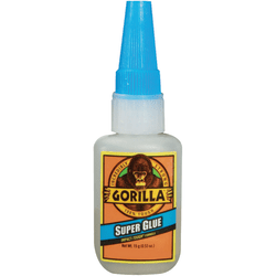 Gorilla Glue™ Super Glue, 0.5 Oz, Translucent, Pack Of 4