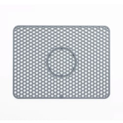 Better Houseware Silicone Sink Mat, Medium, Gray