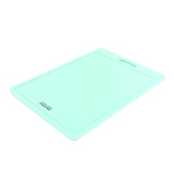 Martha Stewart Everyday Plastic Cutting Board, 18" x 13", Blue
