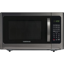Farberware FMO12AHTBSG 1.2 Cu Ft Microwave Oven, Stainless Steel/Black