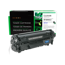 Clover Imaging Group™ Remanufactured Black Extra-High Yield Toner Cartridge Replacement For HP 12A, Q2612A