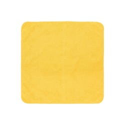 Rubbermaid Commercial Products HYGEN r-40 Recycled Microfiber Cloth, 12" X 12", Yellow, 24-Pack
