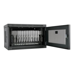 Eaton Tripp Lite Series 16-Port USB Tablet Charging Station - Charge and sync station - 2.4 A - 16 output connectors (USB) - black