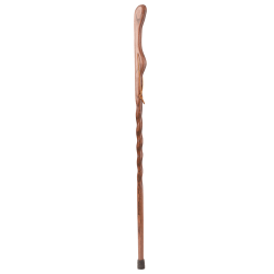 Brazos Walking Sticks™ Hitchhiker Twisted Oak Walking Stick, 55", Red