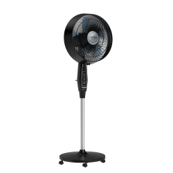 Rowenta Outdoor Extreme 3-Speed Fan, 26-3/16 x 25-5/8", Black