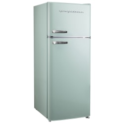 Frigidaire® 7.5-Cu. Ft. 2-Door Retro Mini Fridge with Top Freezer, Mint, EFR753-MINT